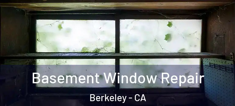  Basement Window Repair Berkeley - CA
