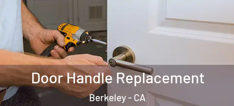  Door Handle Replacement Berkeley - CA
