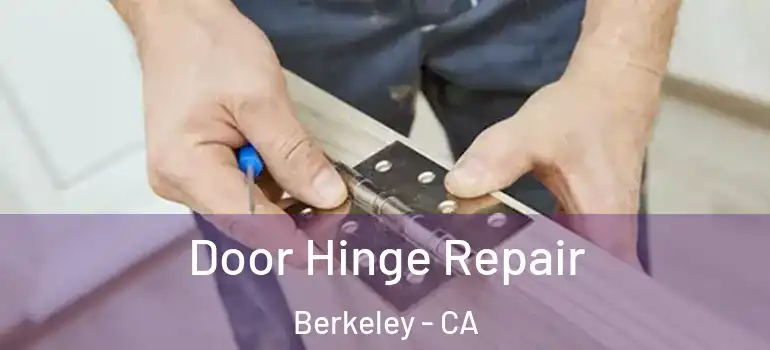  Door Hinge Repair Berkeley - CA