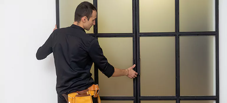 Patio French door installation in Berkeley, CA