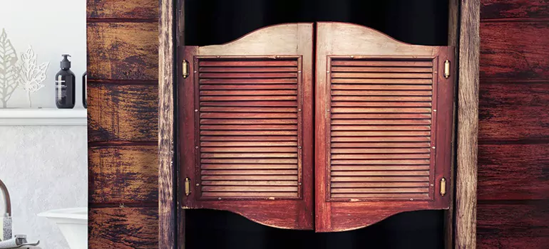 Installing Saloon Door Hinges in Berkeley, CA