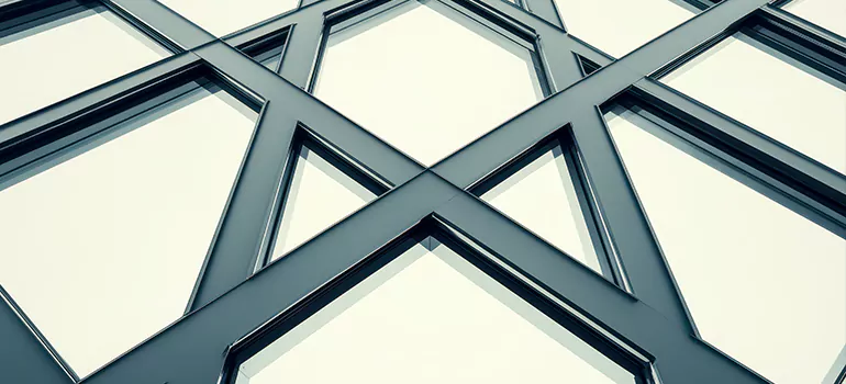 Geometric Window Shades in Berkeley, CA