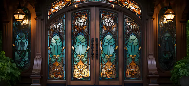 Wrought Iron Storm Door in Berkeley, CA
