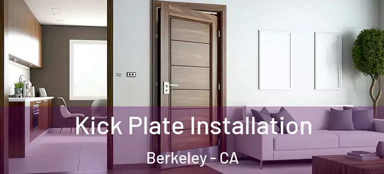  Kick Plate Installation Berkeley - CA