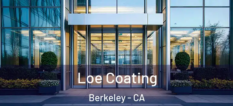  Loe Coating Berkeley - CA