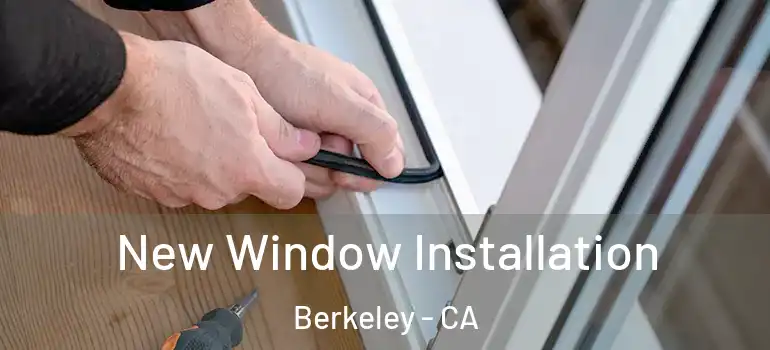  New Window Installation Berkeley - CA
