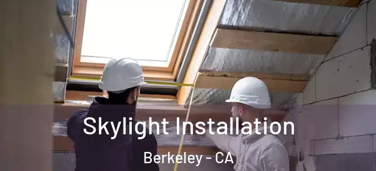  Skylight Installation Berkeley - CA