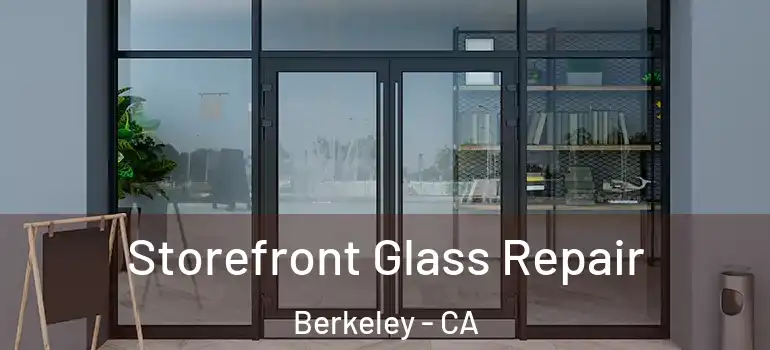  Storefront Glass Repair Berkeley - CA