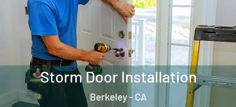  Storm Door Installation Berkeley - CA
