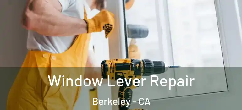  Window Lever Repair Berkeley - CA